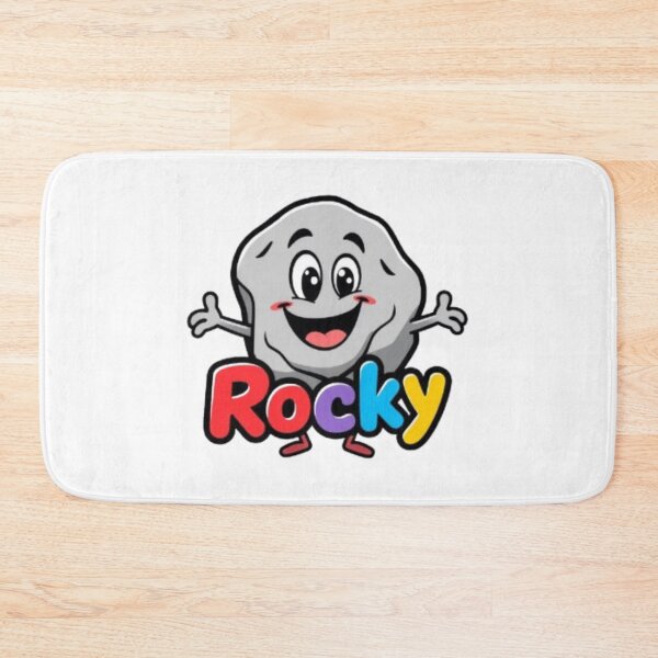 Item preview, BFDI Rocky Cute Stone Cartoon Character Animation Style designed and sold by MystiColo.