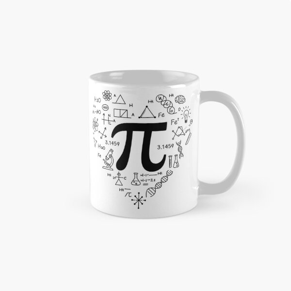 Item preview, Pi Science Heart - Perfect Math Teacher Appreciation Gift designed and sold by IronVersDesign.
