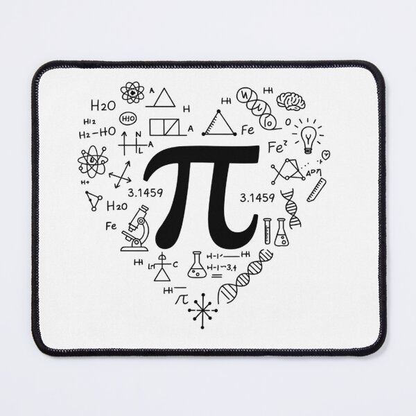 Item preview, Pi Science Heart - Perfect Math Teacher Appreciation Gift designed and sold by IronVersDesign.