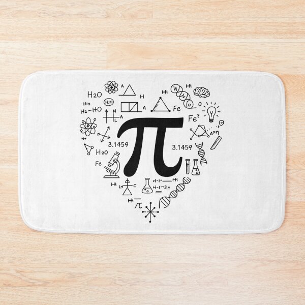 Item preview, Pi Science Heart - Perfect Math Teacher Appreciation Gift designed and sold by IronVersDesign.