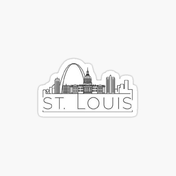st. louis Sticker