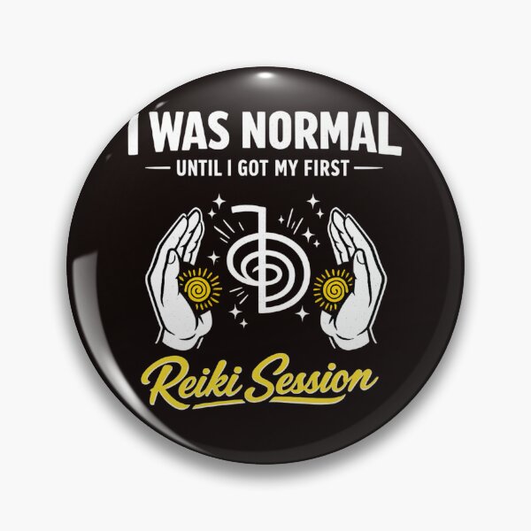 Item preview, I Was Normal Until I Got My First Reiki Session Energy Healer Spiritual Awakening Practitioner designed and sold by Pawsome Quotes.