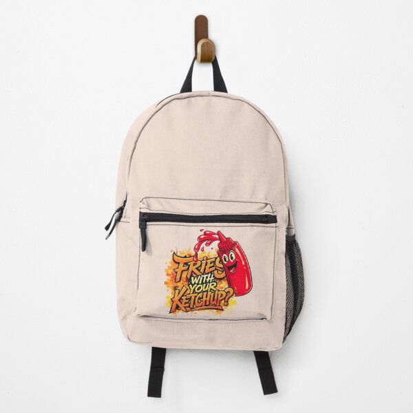 Item preview, Fries With Your Ketchup? Funny Food Design designed and sold by TinyTyrantCo.