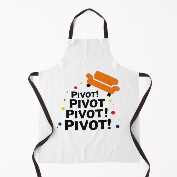 Item preview, Pivot Pivot Pivot – FRIENDS Inspired Couch Quote with Color Dots | Funny Pop‑Culture Sticker & Wall Art designed and sold by Nene's design.