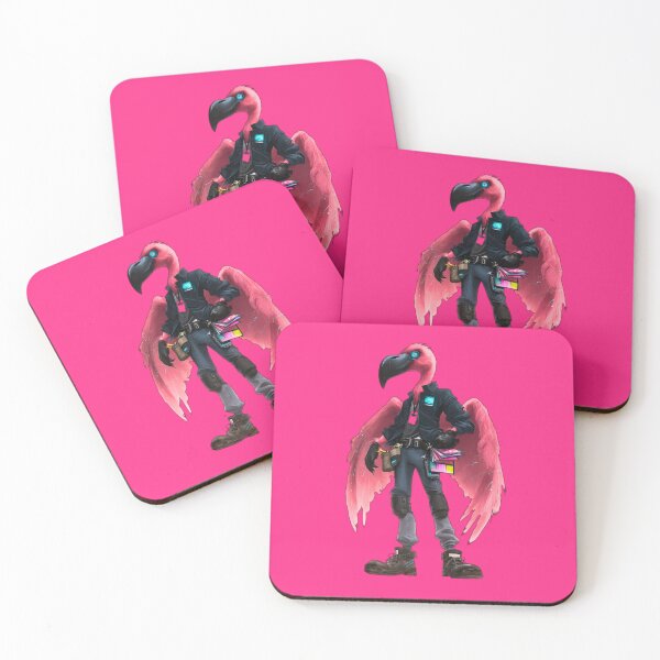 Item preview, IDENTITY SERIES Cyber Flamingo Running the Show designed and sold by MYTHIC PEEL STICKERS.