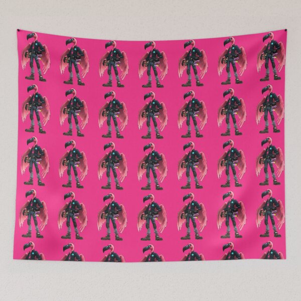 Item preview, IDENTITY SERIES Cyber Flamingo Running the Show designed and sold by MYTHIC PEEL STICKERS.