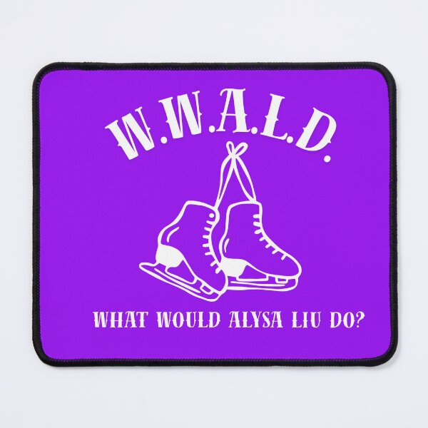 Item preview, What Would Alysa Liu Do? White on Purple designed and sold by AnimaliaStar.