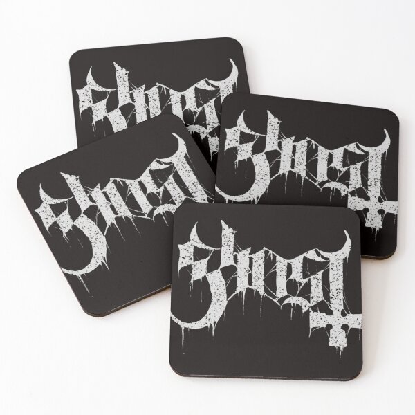 Item preview, ghost band merch logo designed and sold by habituswearco.
