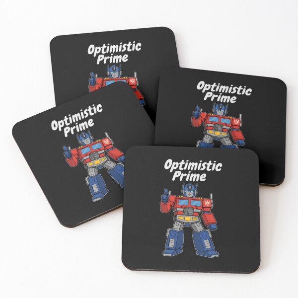 Item preview, Elon Musk Optimistic Prime designed and sold by zarkazman.