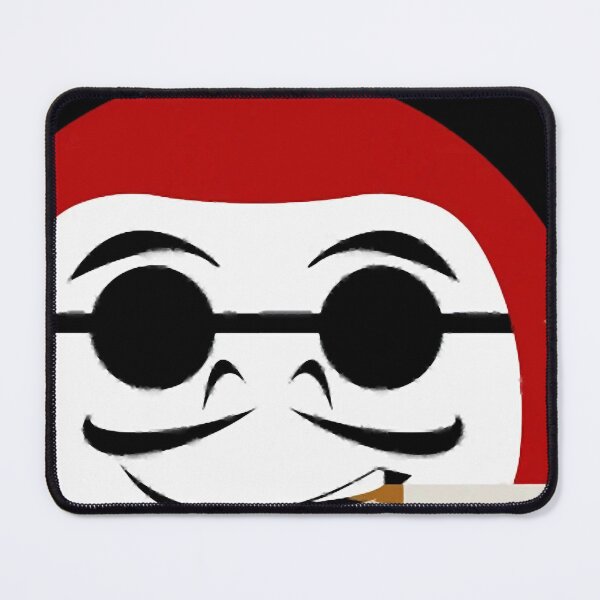 Item preview, Cool smoking Daruma (達磨) doll wearing sunglasses  designed and sold by tab-out.