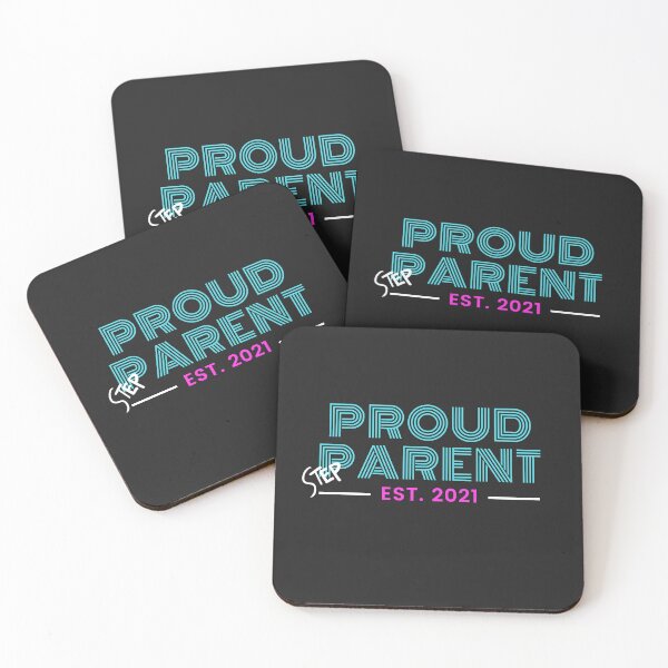 Item preview, Proud Step Parent EST 2021 – Retro Step Parent Family Pride Design designed and sold by Gawii.