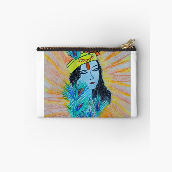 Item preview, Lord Krishna Art | Divine Blue God with Peacock Feather designed and sold by MyArtYourProducts.