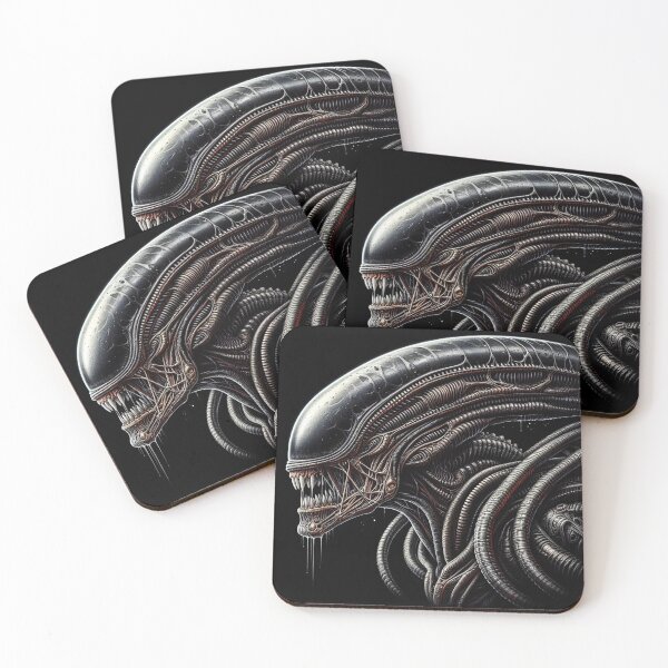 Item preview, Portrait of a xenomorph designed and sold by Artillenium.