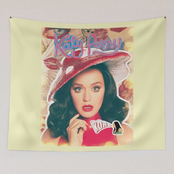 Item preview, Katy Perry Roar Mushroom Pop Art Poster designed and sold by Vicky021.