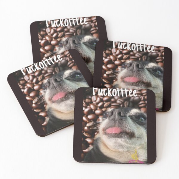 Item preview, Fuckoffee Blep designed and sold by CatchyAsFudge.