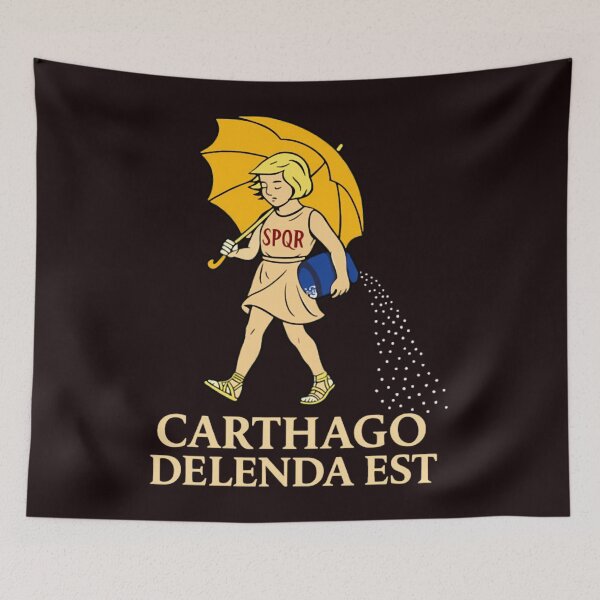 Item preview, Carthago Delenda EST - History Of Ancient Rome  designed and sold by CatchyAsFudge.