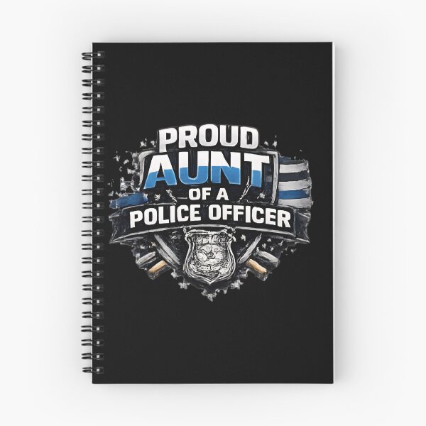 Item preview, Proud Aunt of a Police Officer - Thin Blue Line Badge designed and sold by DrukNaStyl.