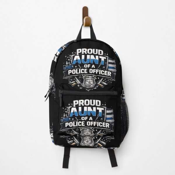 Item preview, Proud Aunt of a Police Officer - Thin Blue Line Badge designed and sold by DrukNaStyl.
