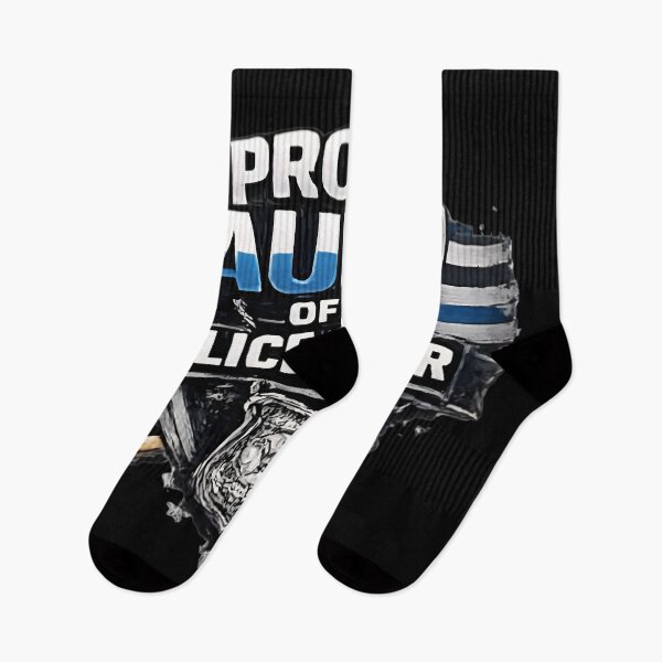 Item preview, Proud Aunt of a Police Officer - Thin Blue Line Badge designed and sold by DrukNaStyl.