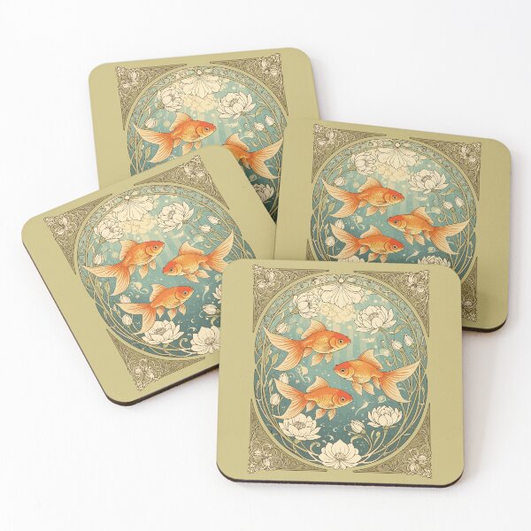 Item preview, Tranquil Dance Of The Nowruz Goldfish designed and sold by taiche.