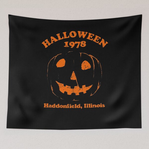 Item preview, Halloween 1978 Holiday Spooky Myers Pumpkin Haddonfield designed and sold by coolgrahm.