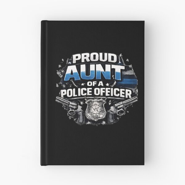 Item preview, Proud Aunt of a Police Officer - Thin Blue Line Badge designed and sold by DrukNaStyl.