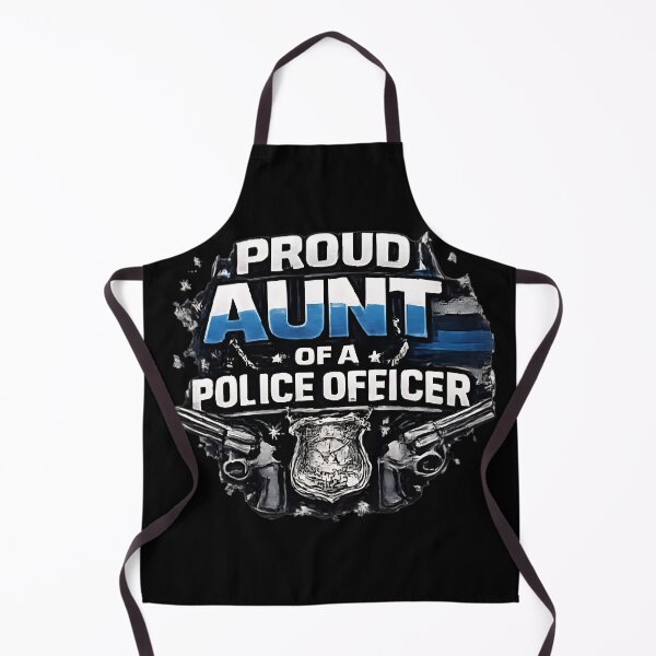 Item preview, Proud Aunt of a Police Officer - Thin Blue Line Badge designed and sold by DrukNaStyl.