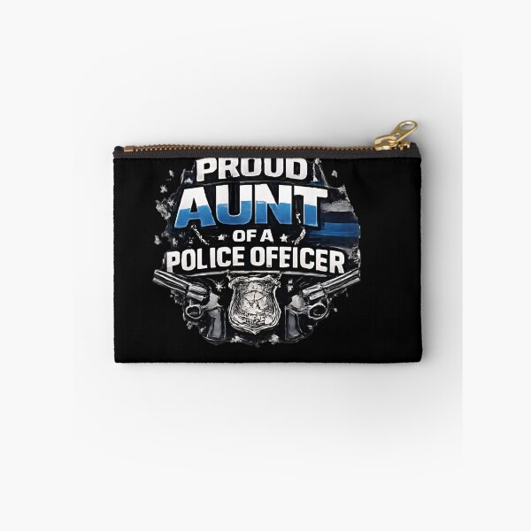 Item preview, Proud Aunt of a Police Officer - Thin Blue Line Badge designed and sold by DrukNaStyl.