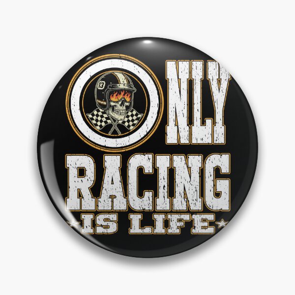 Item preview, ONLY RACING IS LIFE motorsport racing driver motorsport fans track days race team designed and sold by Jt41.