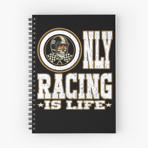 Item preview, ONLY RACING IS LIFE motorsport racing driver motorsport fans track days race team designed and sold by Jt41.