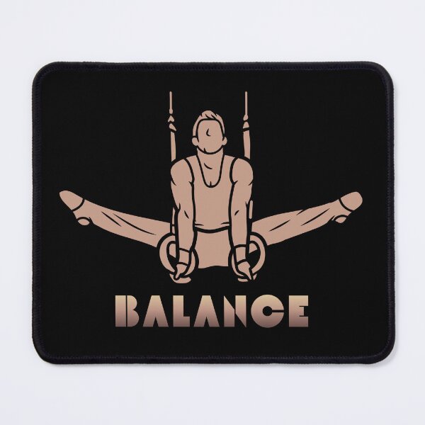 Item preview, Gymnastics Rings Straddle L-Sit – Artistic Strength & Balance designed and sold by LoudVictory.