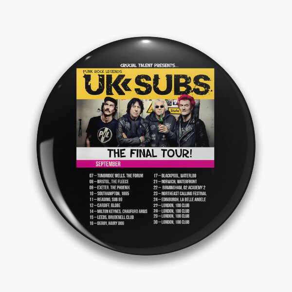 Item preview,  U.K Sub'S The Finall Tour Punk Rock designed and sold by Kechcity.