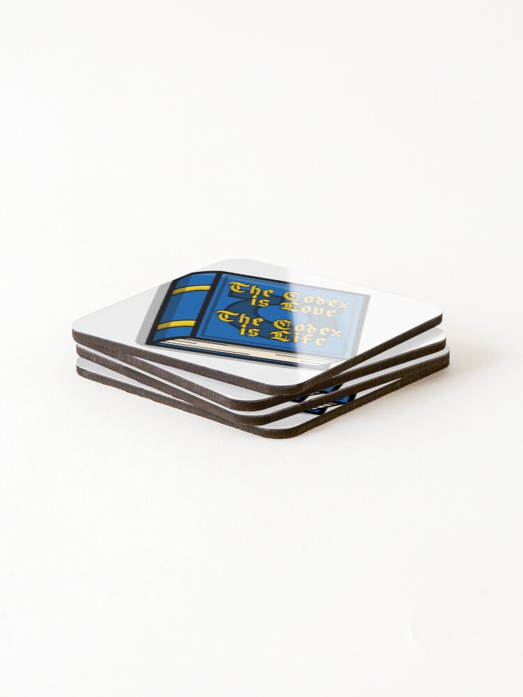 Thumbnail 4 of 5, Coasters (Set of 4), The Sacred Texts designed and sold by RurikStore.