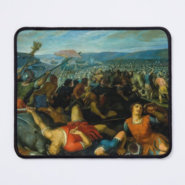 Item preview, Batavians Defeating Romans on the Rhine Classical Battle designed and sold by TheSoulOfArt.