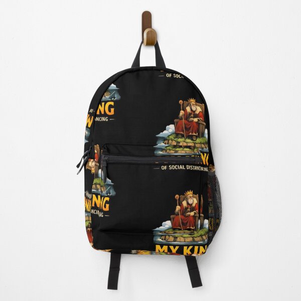 Item preview, King of Social Distancing - Funny Introvert Aesthetic designed and sold by DrukNaStyl.