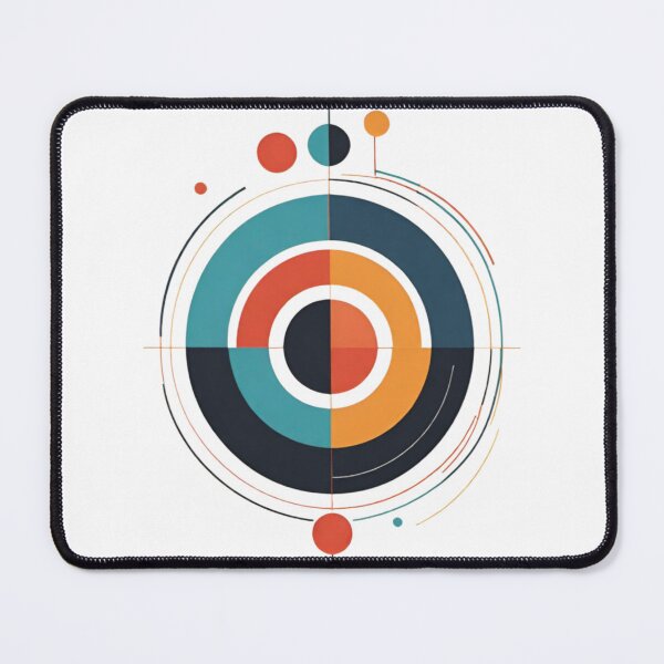 Item preview, Abstract Celestial Alignment Geometric Circle Art designed and sold by AlxVel.