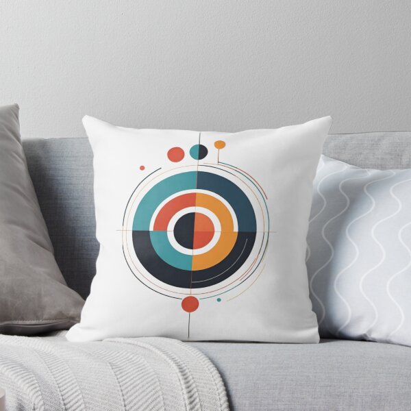 Item preview, Abstract Celestial Alignment Geometric Circle Art designed and sold by AlxVel.