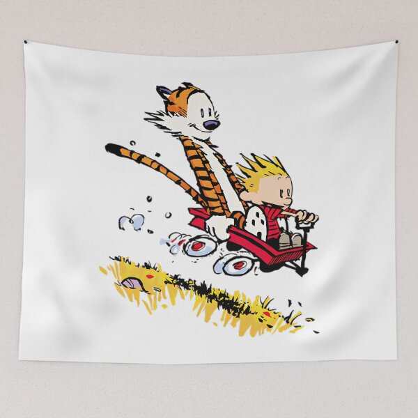 Item preview, Boy and Tiger - Calvin And Hobbes designed and sold by Malosortin.