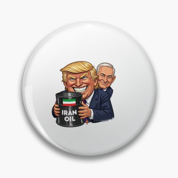 Item preview, Geopolitical Chess – USA Israel vs Iran Political Satire Cartoon designed and sold by Bocianessco.