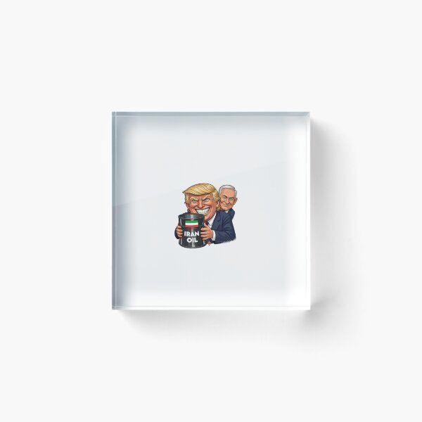 Item preview, Geopolitical Chess – USA Israel vs Iran Political Satire Cartoon designed and sold by Bocianessco.