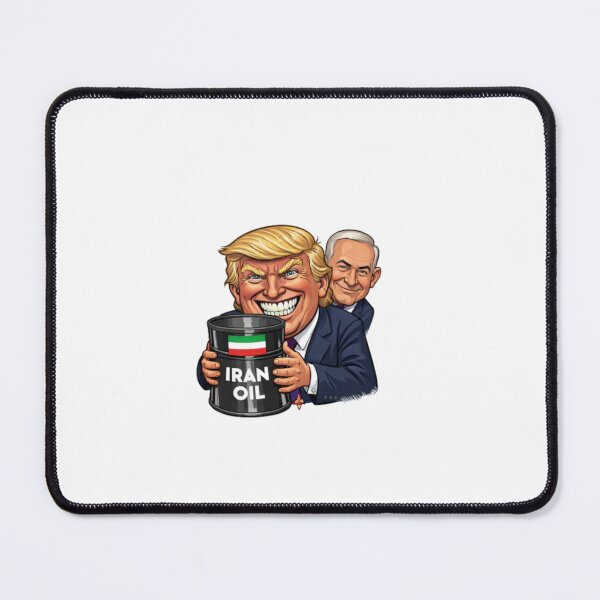 Item preview, Geopolitical Chess – USA Israel vs Iran Political Satire Cartoon designed and sold by Bocianessco.