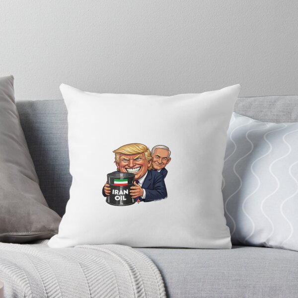 Item preview, Geopolitical Chess – USA Israel vs Iran Political Satire Cartoon designed and sold by Bocianessco.