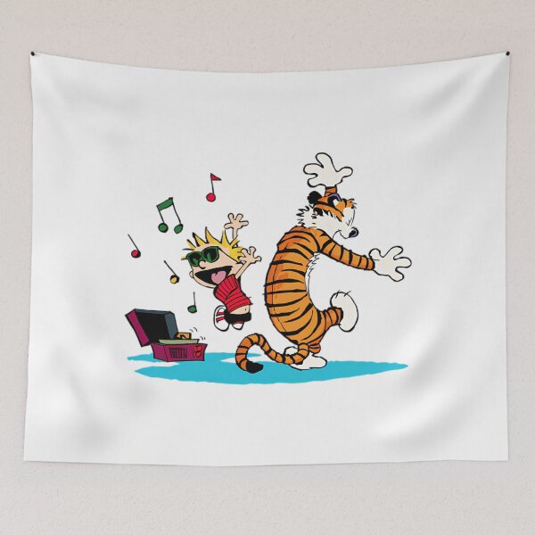 Item preview, Boy and Tiger Dancing - Calvin And Hobbes designed and sold by Malosortin.