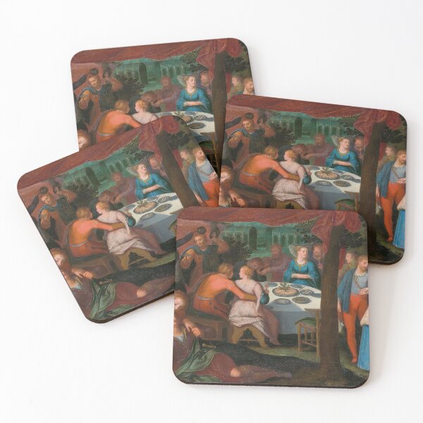 Item preview, A Dinner in the Forest Renaissance Banquet Scene designed and sold by TheSoulOfArt.