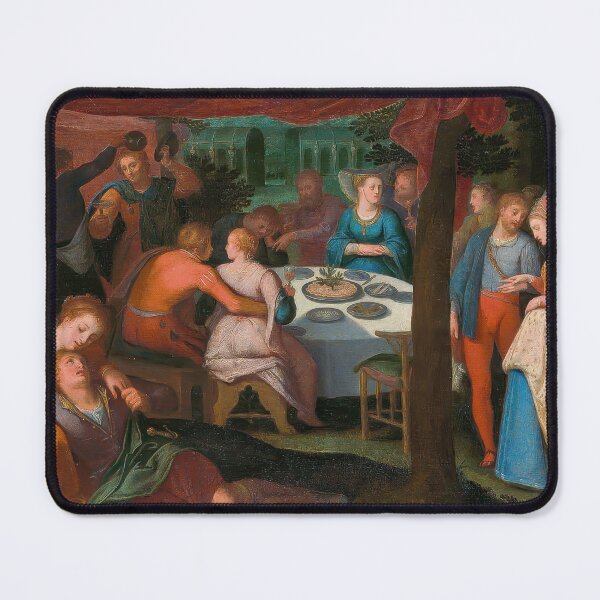 Item preview, A Dinner in the Forest Renaissance Banquet Scene designed and sold by TheSoulOfArt.