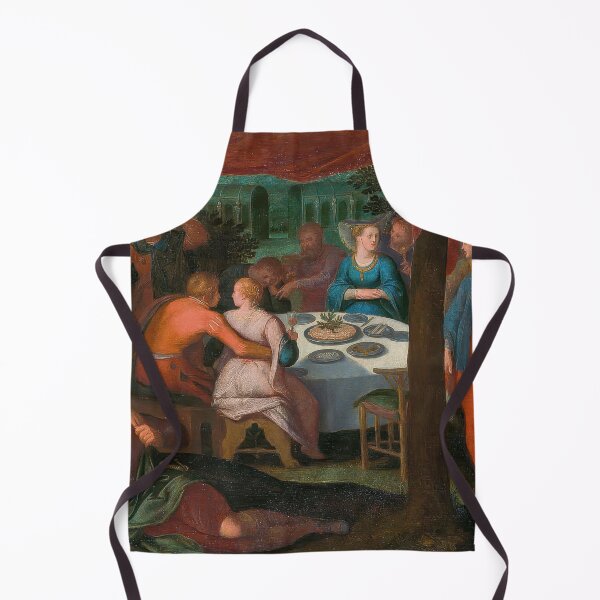 Item preview, A Dinner in the Forest Renaissance Banquet Scene designed and sold by TheSoulOfArt.