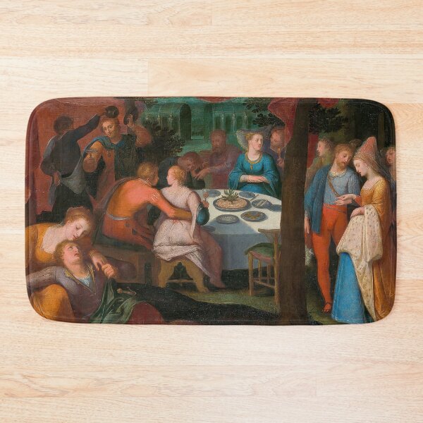 Item preview, A Dinner in the Forest Renaissance Banquet Scene designed and sold by TheSoulOfArt.