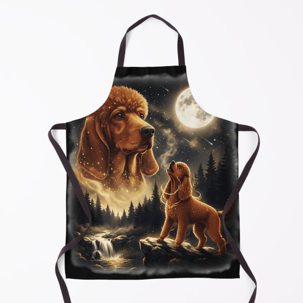 Item preview, Poodle Dog Lover Moon Spirit Companion designed and sold by SanTiOmal.
