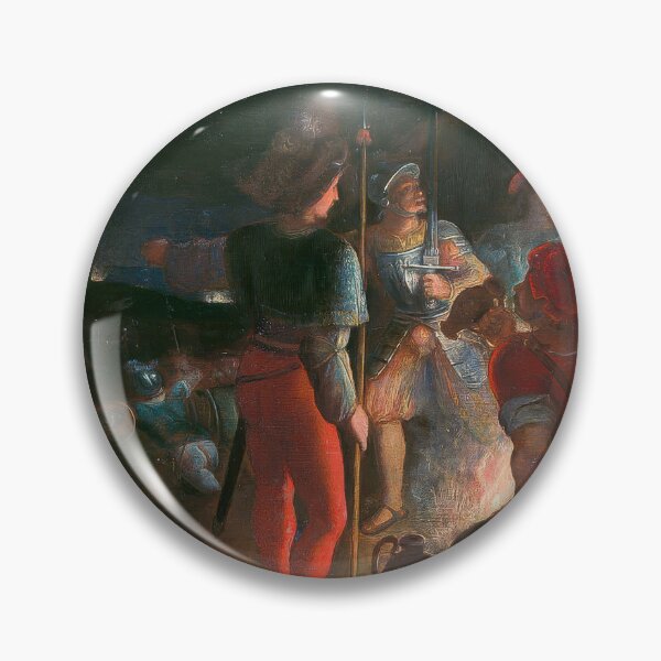Item preview, Batavian Siege of Roman Army Camp Night Battle designed and sold by TheSoulOfArt.