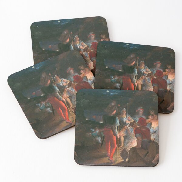 Item preview, Batavian Siege of Roman Army Camp Night Battle designed and sold by TheSoulOfArt.
